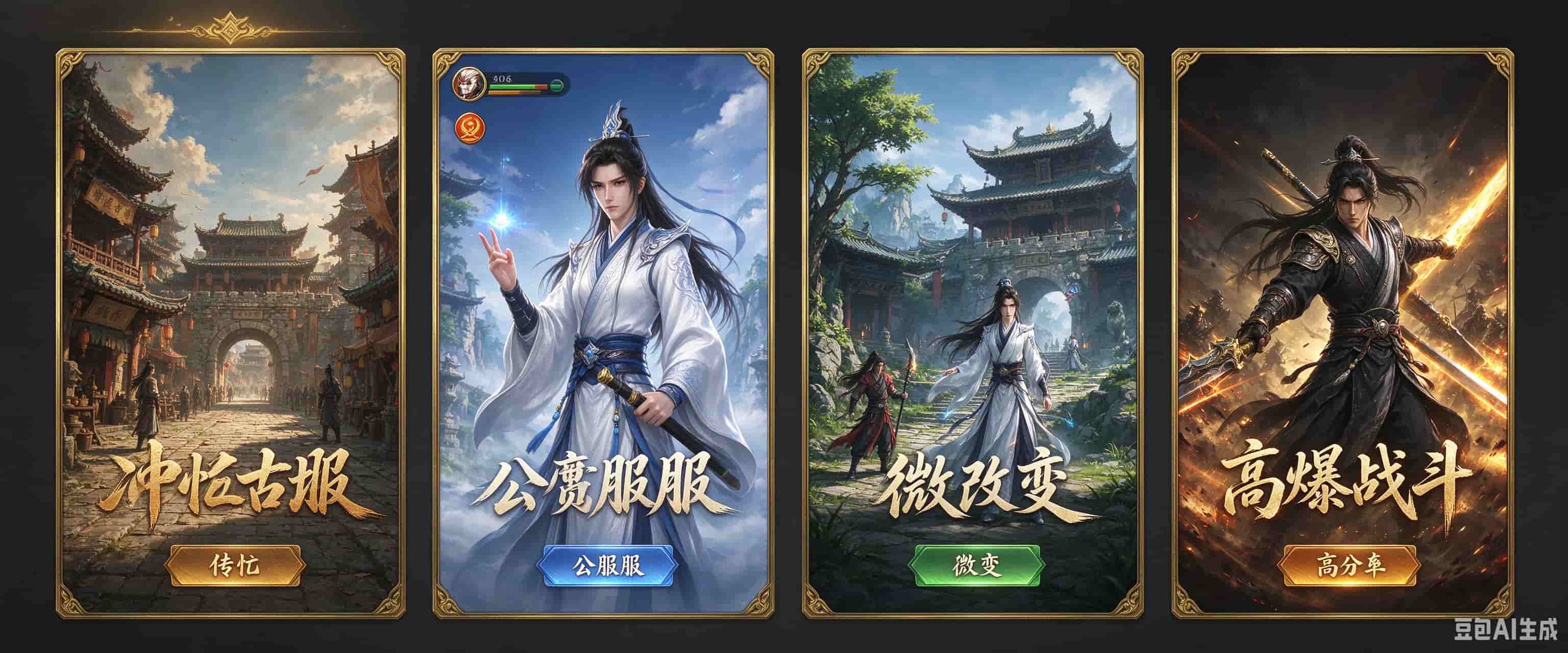 微变天龙八部私服版本介绍